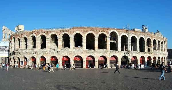 Quelle: Ökumenisches Bildungswerk Waldkirch, Amphitheater in Verona