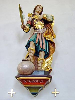 Quelle: Seelsorgeeinheit Waldkirch, Statue des Heiligen Pankratius in der Buchholzer Kirche