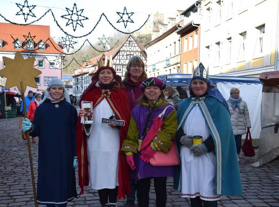 Sternsinger in Waldkirch unterwegs