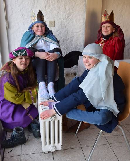 Sternsinger in Waldkirch unterwegs