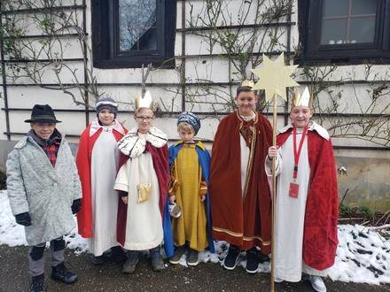 Quelle: Sternsinger SE Waldkirch, privat Sternsinger in Suggental