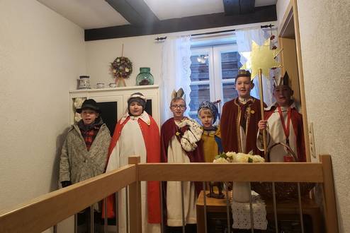 Quelle: Sternsinger SE Waldkirch, privat Sternsinger in Suggental