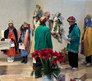Quelle: Sternsinger SE Waldkirch, privat Sternsinger-Aussendung Siensbach
