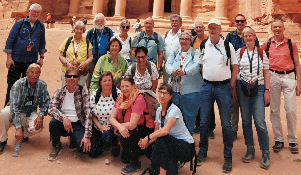 Teilnehmerliste der Jordanienreise