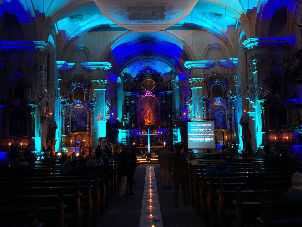 St. Margareten in besonderem Licht im Jahr 2022