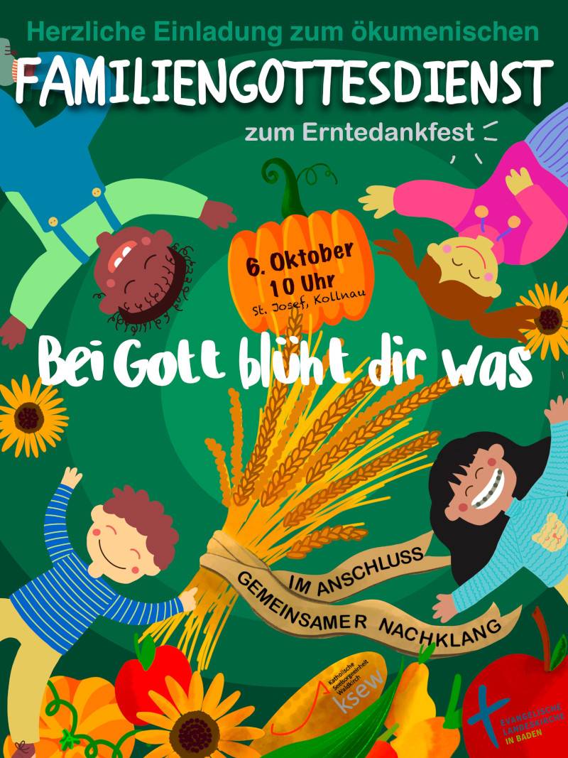 Plakat Erntedankgottesdienst