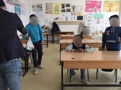 Quelle: Anlaufstelle Pro-Roma, Schulmahlzeiten in Skopje