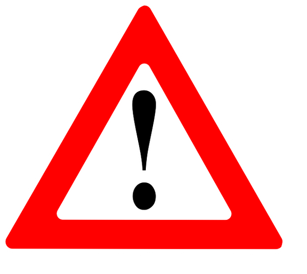 Quelle: pixabay.com (CC0 Public Domain), Warnschild